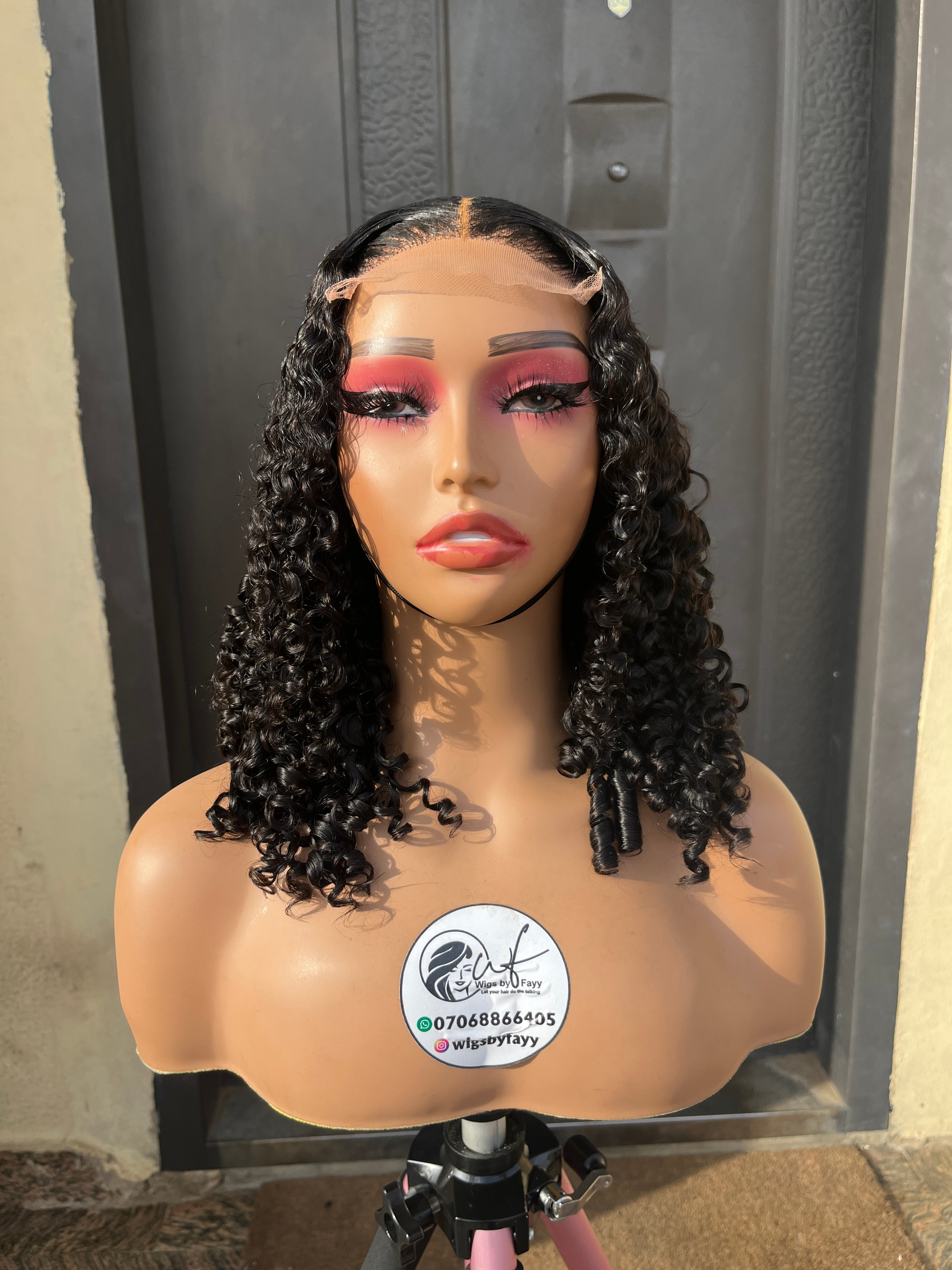Curly hair texture — Wigs by Fayy
