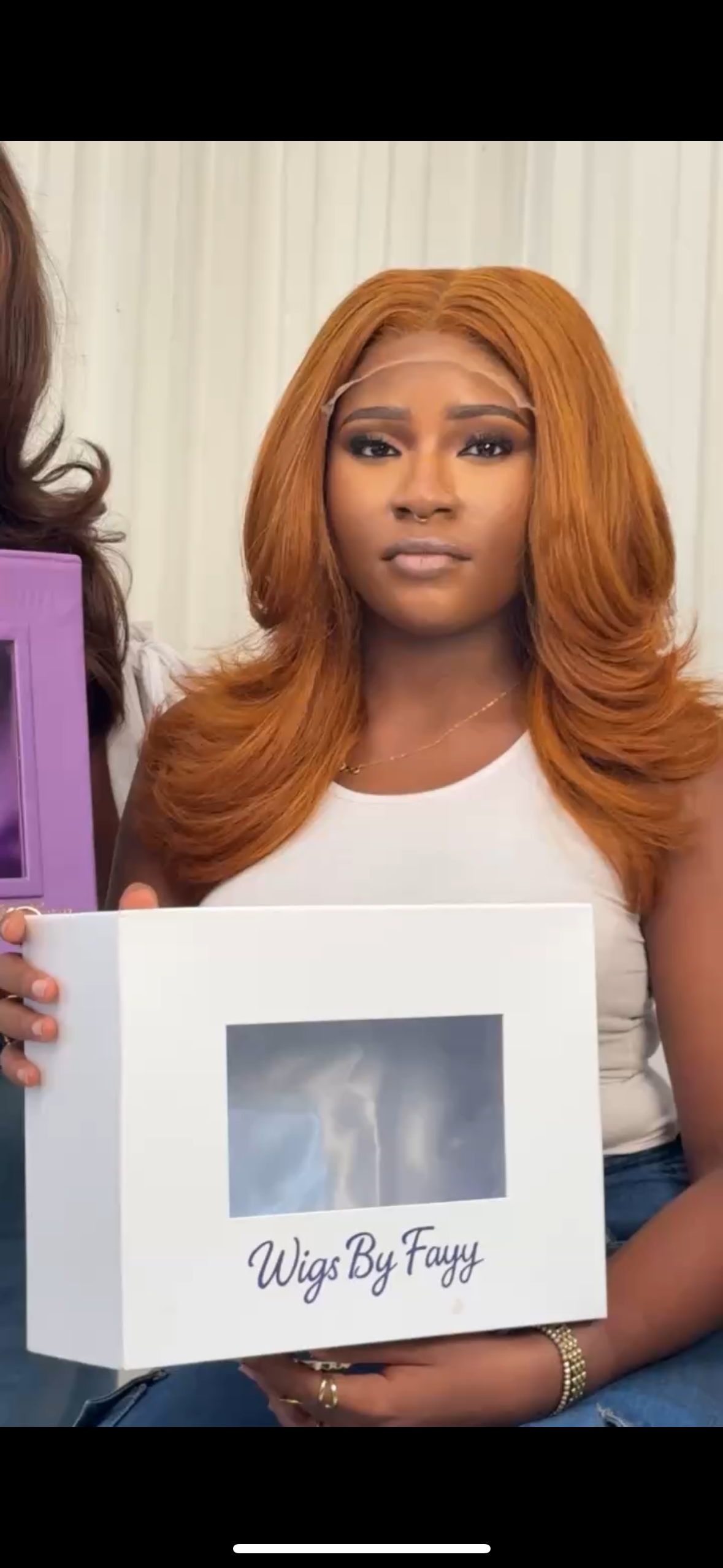 Layered hair texture — Wigs by Fayy